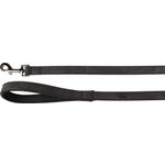 Leash With neoprene Delu Black