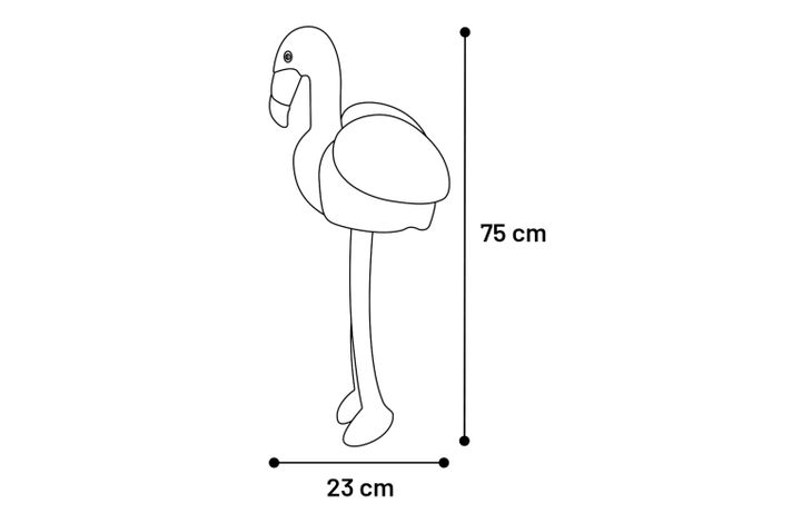 Flamingo Toy Ando Flamingo Pink