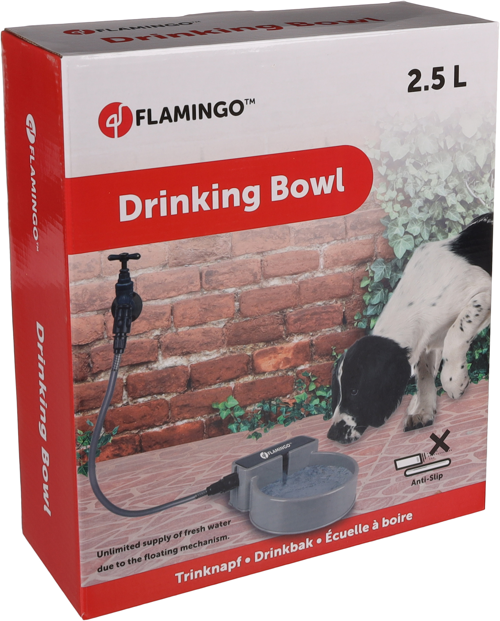 Flamingo Drinkfontein Drava Grijs