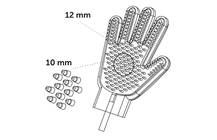 Flamingo Cleaning glove Sandy