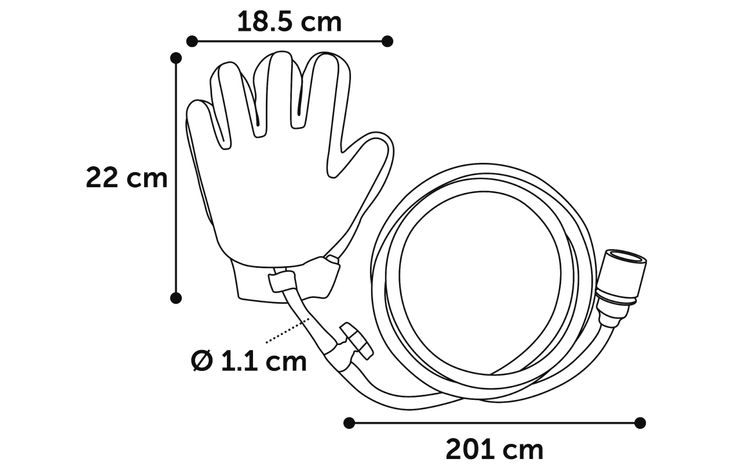 Flamingo Cleaning glove Sandy