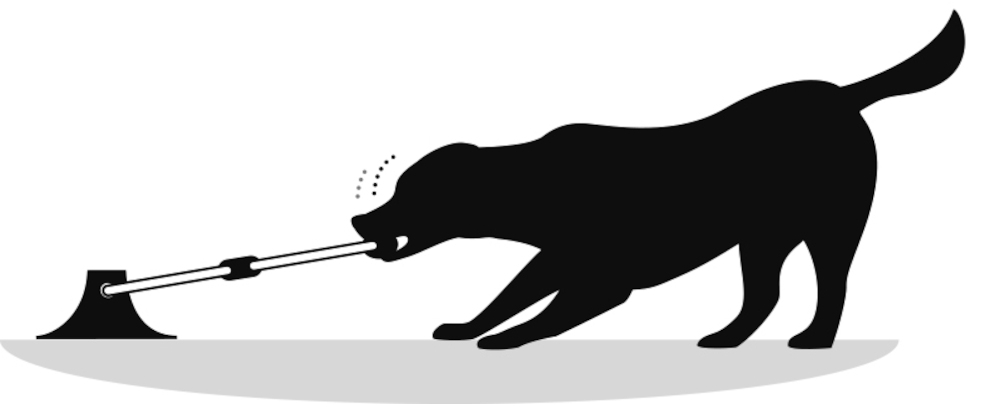 Flamingo Toy Zuki Ball and suction cup with rope Orange