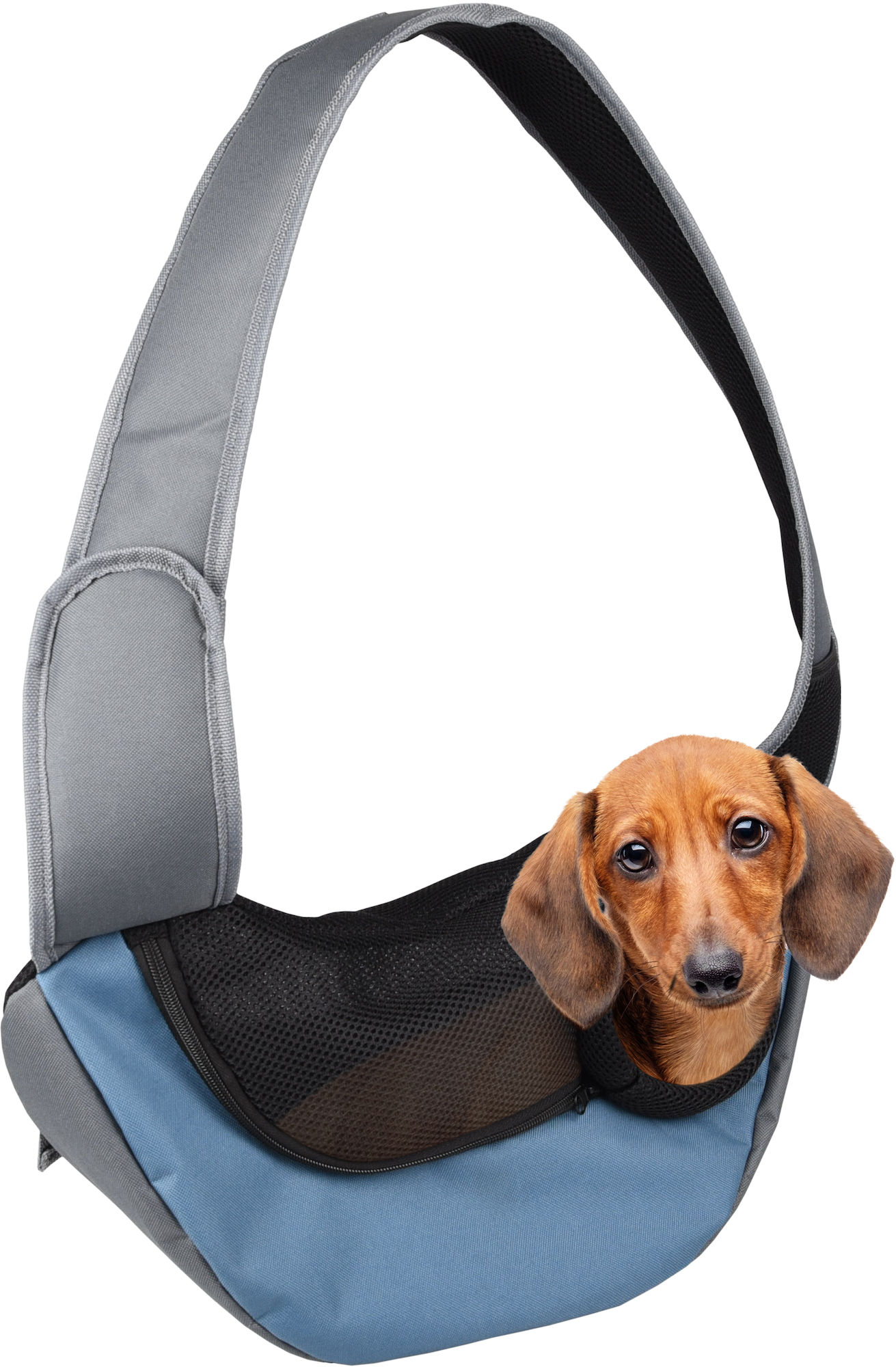 Flamingo Front carrier Yumpa Blue