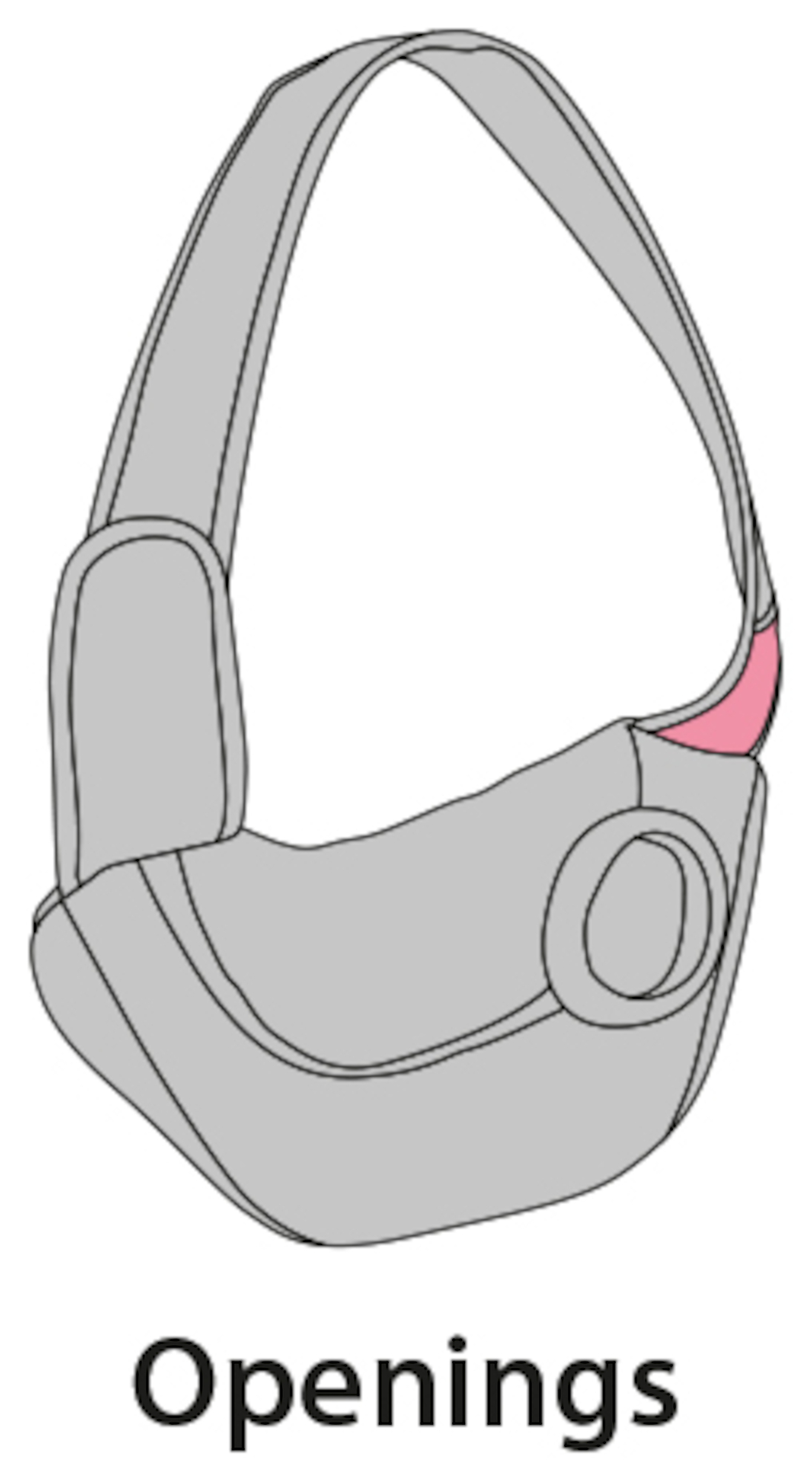 Flamingo Front carrier Yumpa Blue