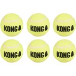 Kong® Toy SqueakAir® Yellow Rubber Ball