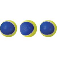 Kong® Kong® Speelgoed SqueakAir® Ultra Bal Geel & Blauw