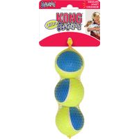 Kong® Kong® Speelgoed SqueakAir® Ultra Bal Geel & Blauw