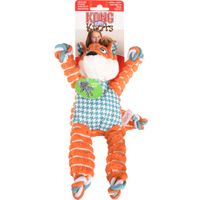 Kong® Kong® Speelgoed Knots Floppy Vos met touw Oranje