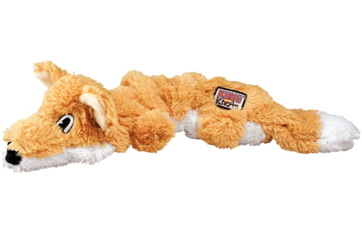 Kong® Kong® Spielzeug Knots Scrunch Orange Plüsch Fuchs