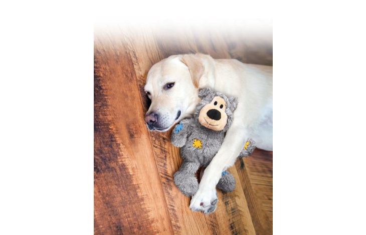 Kong® Kong® Speelgoed Knots Wild Beer met touw Meerdere kleuren