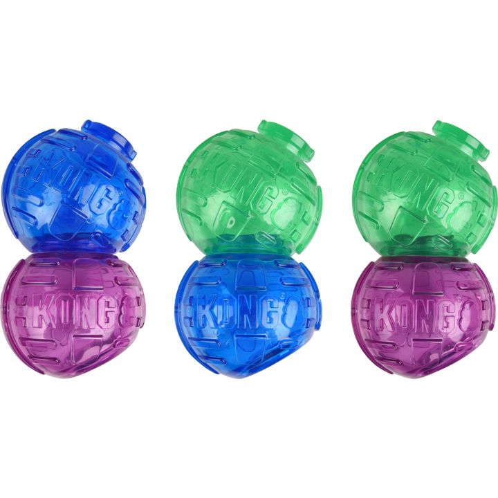 KONG Lock-It Treat Puzzle Dog Toy (3-pk)