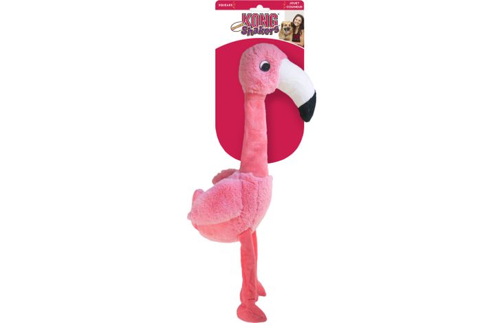 Kong® Kong® Speelgoed Shakers™ Honkers Flamingo Roze
