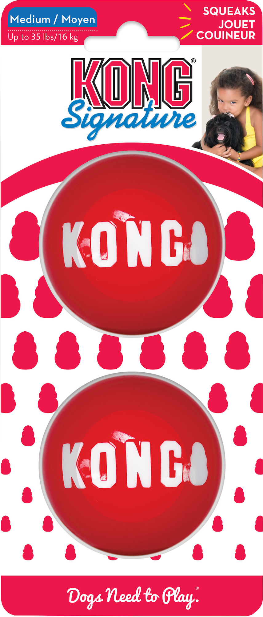 Red 2024 kong ball