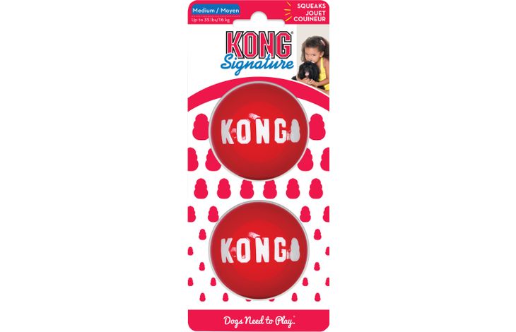 Kong® Kong® Juguete Signature Rojo Pelota