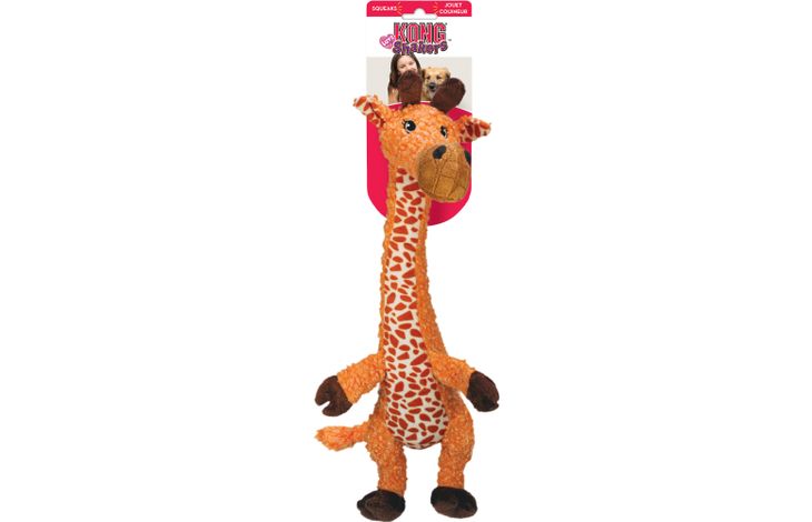 Kong® Kong® Speelgoed Shakers™ Luvs Giraf Lichtbruin