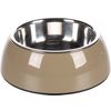 Eet- en drinkpot Divar Rond Taupe & Zilver