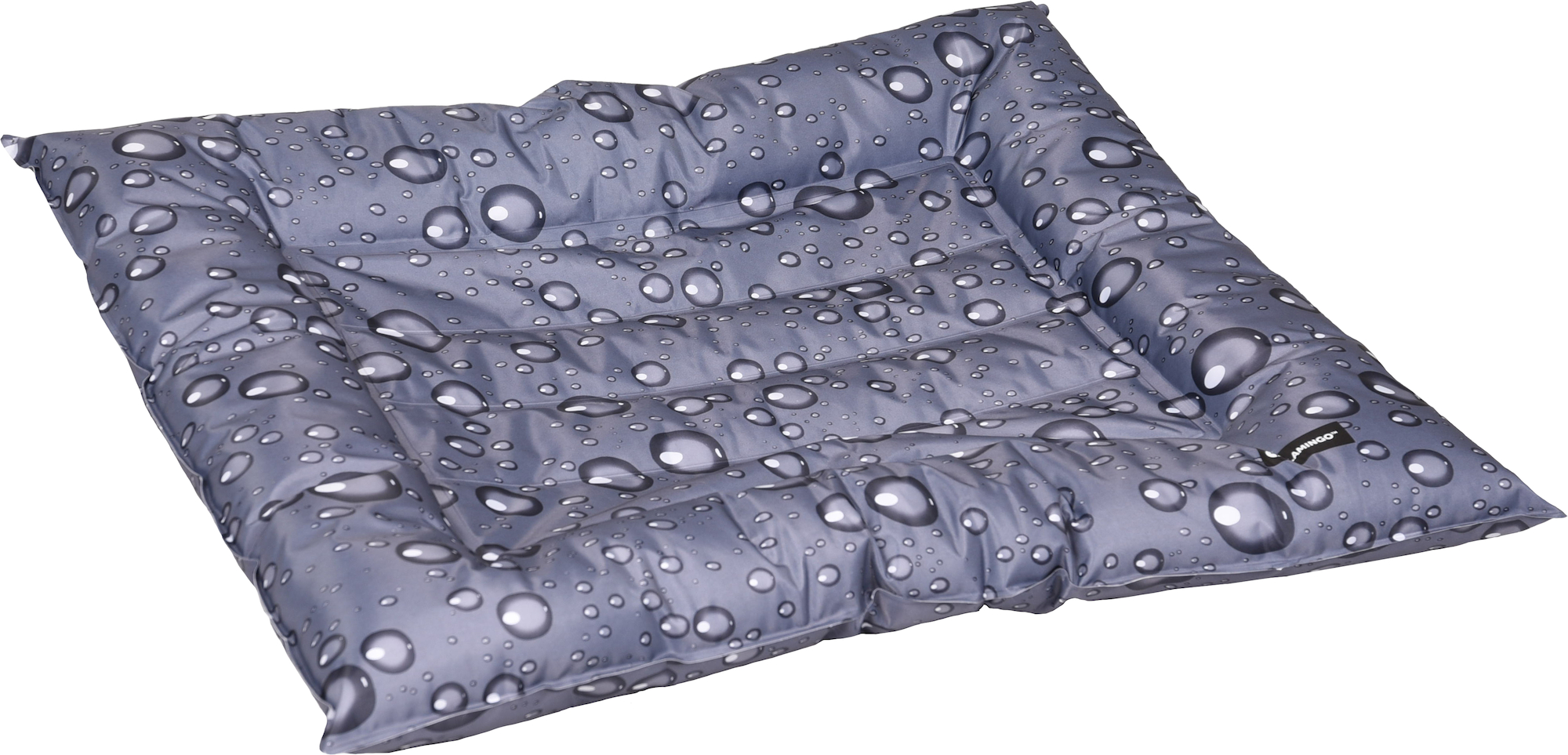 Flamingo Cooling bed Fresk Drop Rectangle Grey