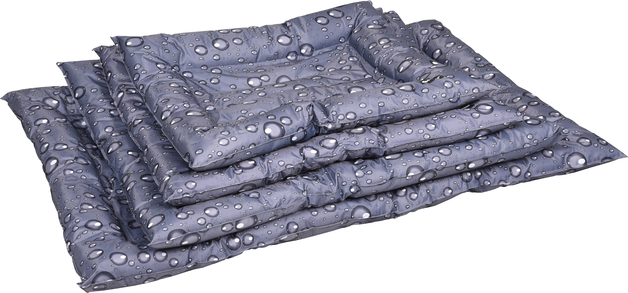 Flamingo Cooling bed Fresk Drop Rectangle Grey