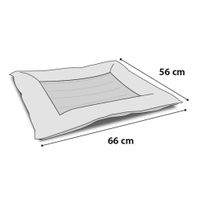 Flamingo Letto rinfrescante Fresk Drop Rettangolo Grigio
