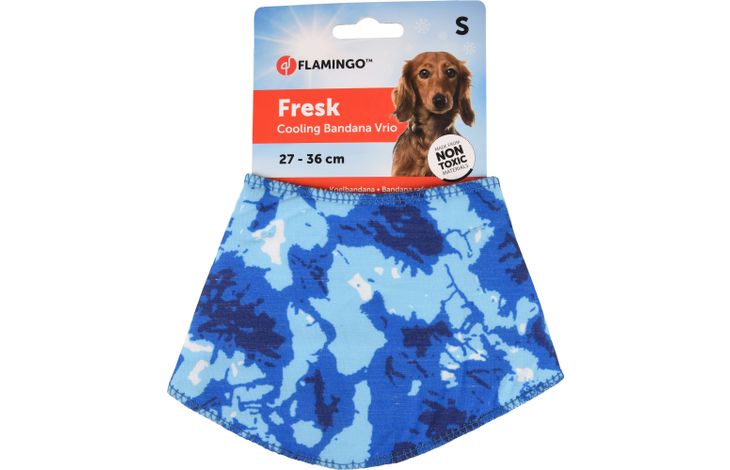 Flamingo Koelbandana Fresk Vrio Blauw