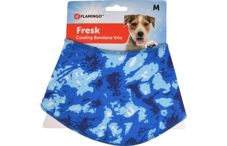 Flamingo Koelbandana Fresk Vrio Blauw