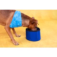 Flamingo Drinkpot Fresk Rond Blauw
