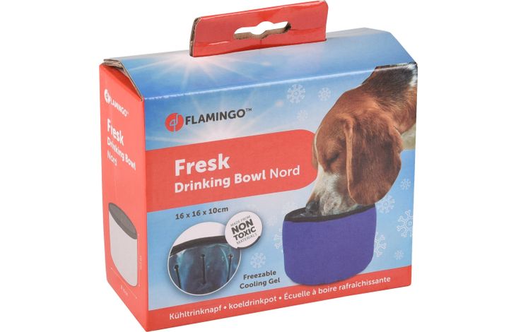 Flamingo Drinkpot Fresk Rond Blauw