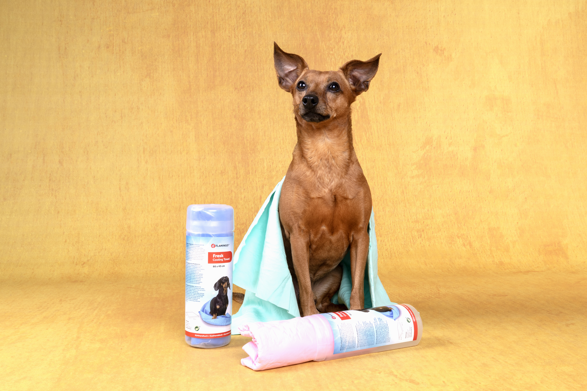 Flamingo Cooling towel Fresk Rectangle Multiple colours