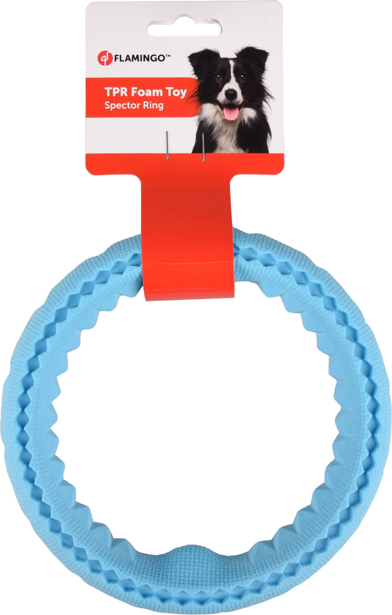 Flamingo Toy Spector Ring Blue