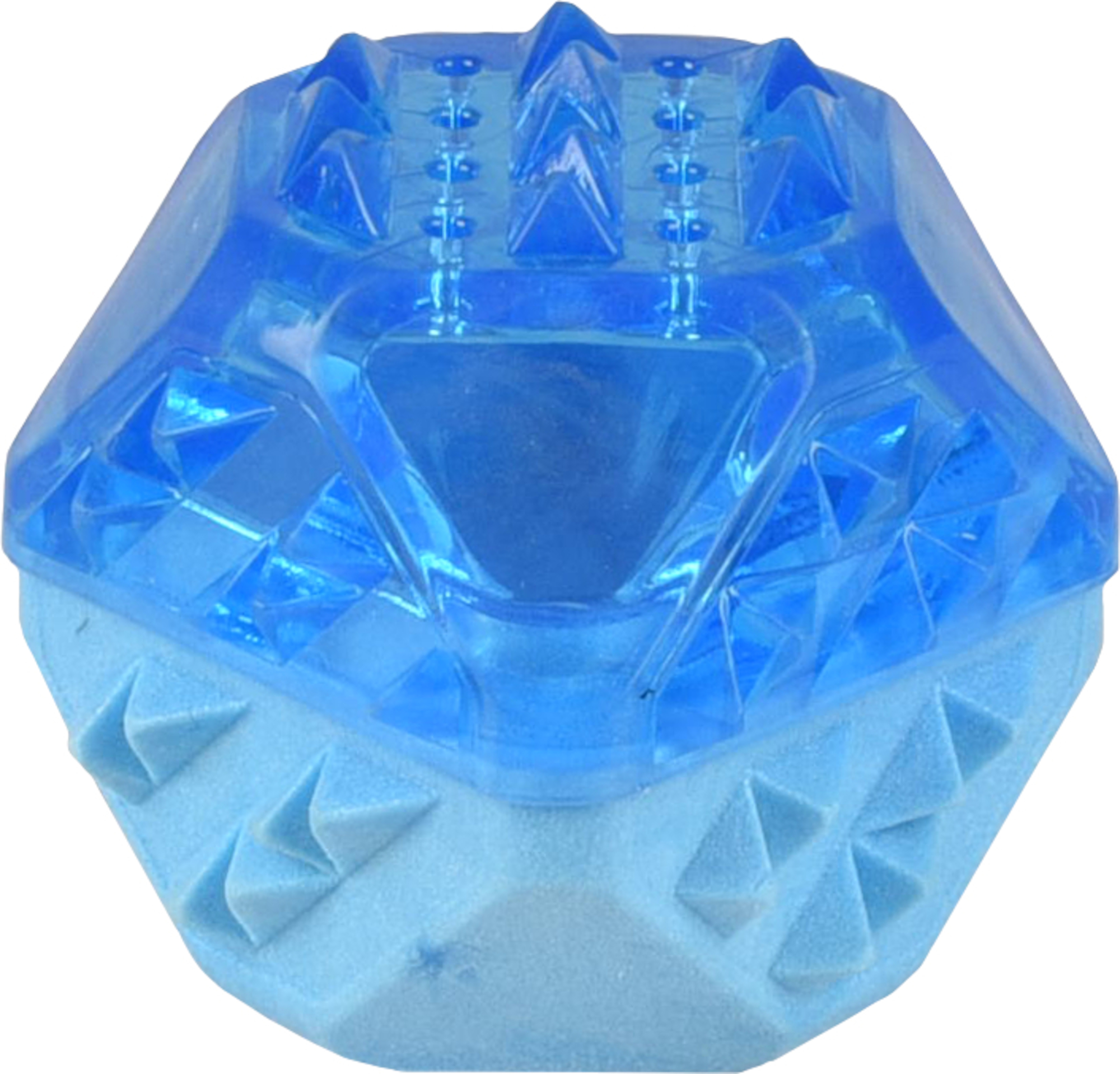 Flamingo Toy Snowy Ball Blue