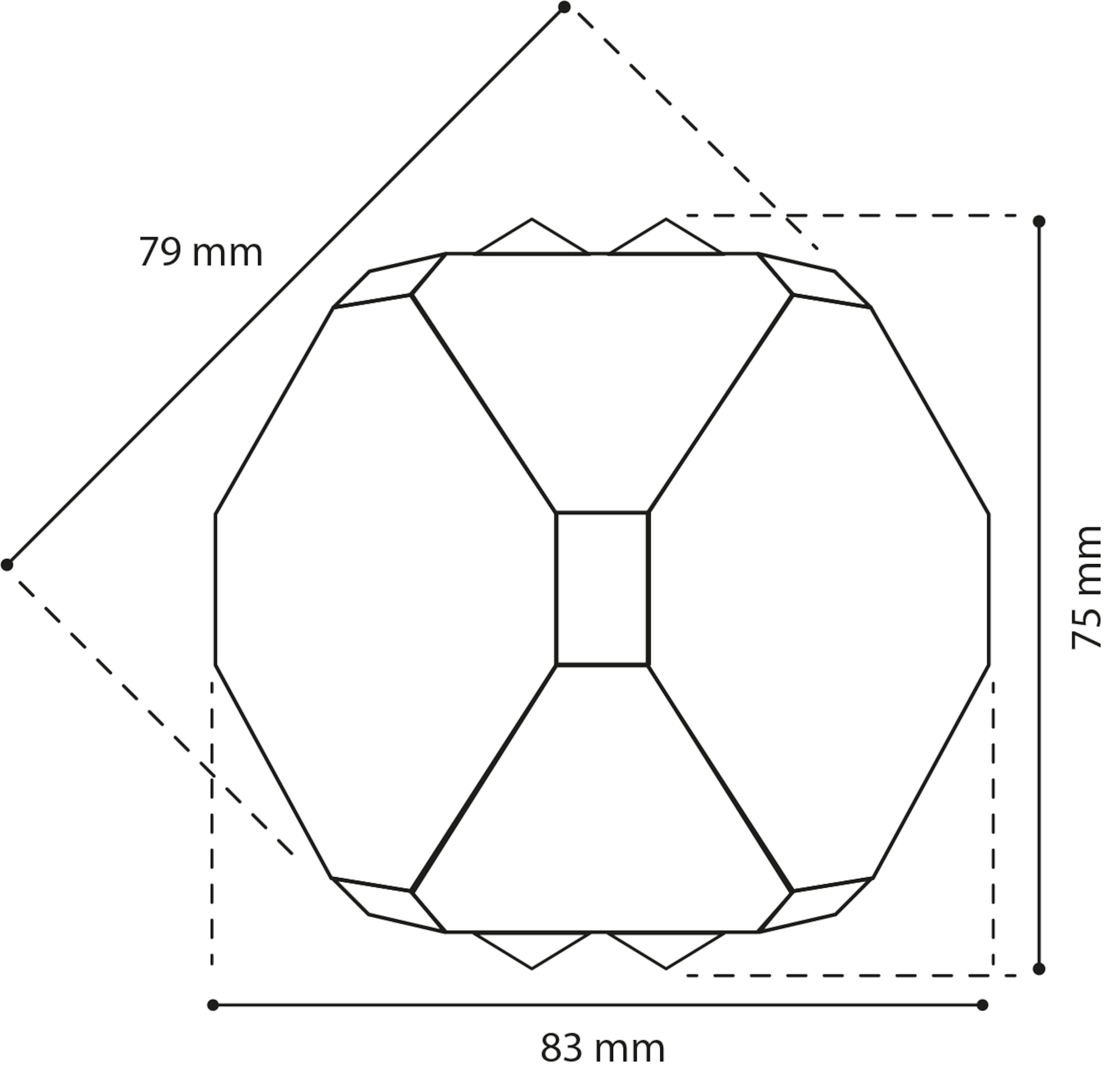 Flamingo Toy Snowy Ball Blue