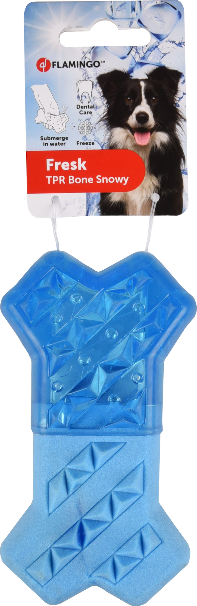 Flamingo Toy Snowy Bone Blue