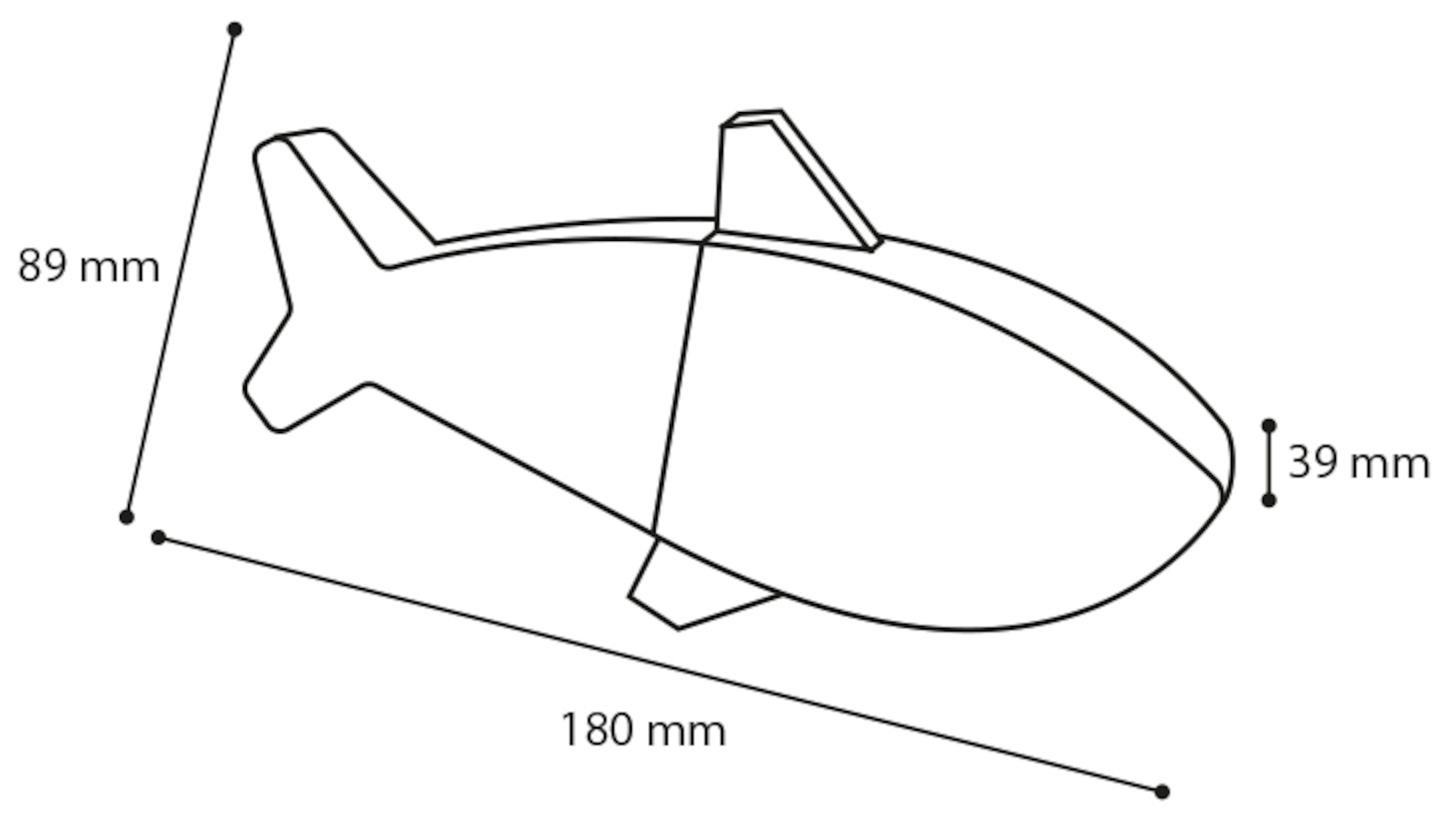 Flamingo Toy Snowy Fish Blue