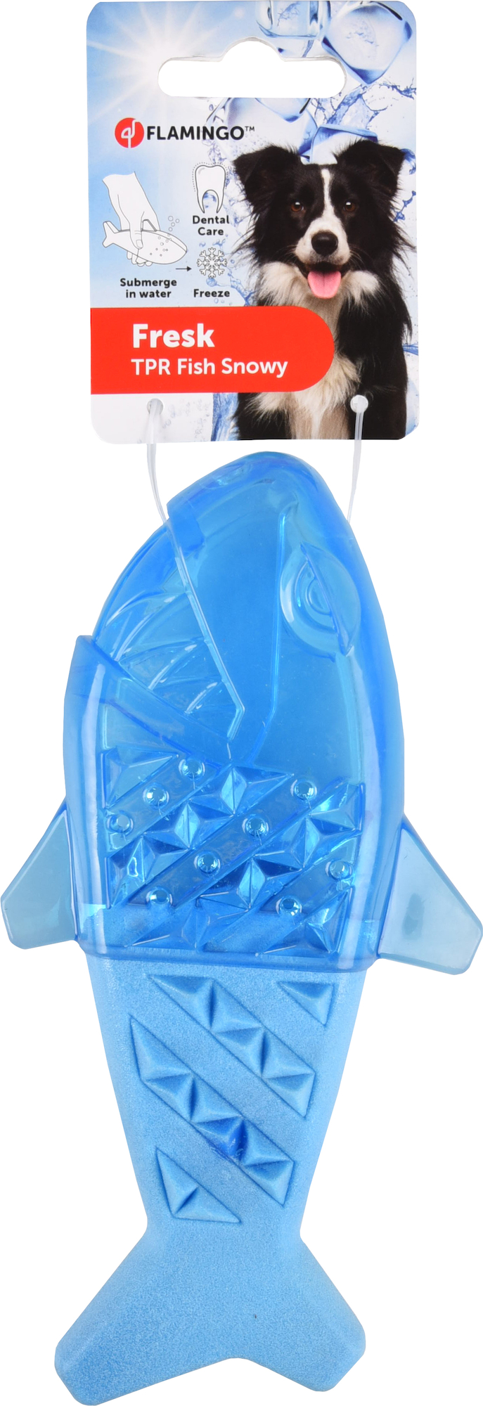 Flamingo Toy Snowy Fish Blue