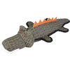 Speelgoed Strong Stuff Krokodil Wit Oranje Kaki Zwart
