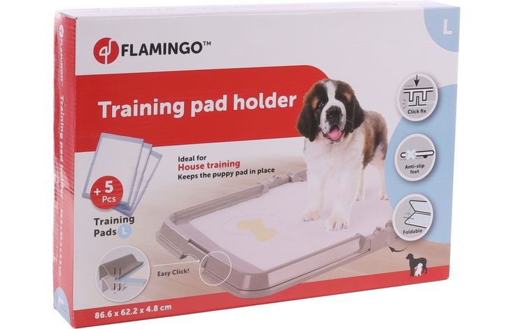 Flamingo Trainingsmathouder Fifi Grijs