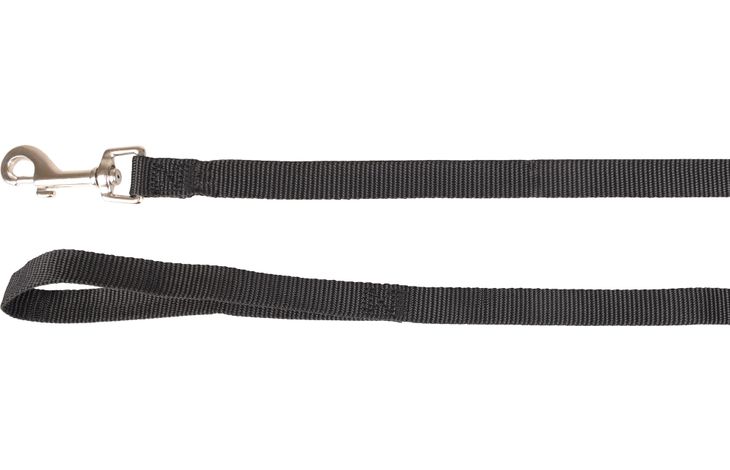 Flamingo Laisse d'entraînement et à pister Ziggi Noir