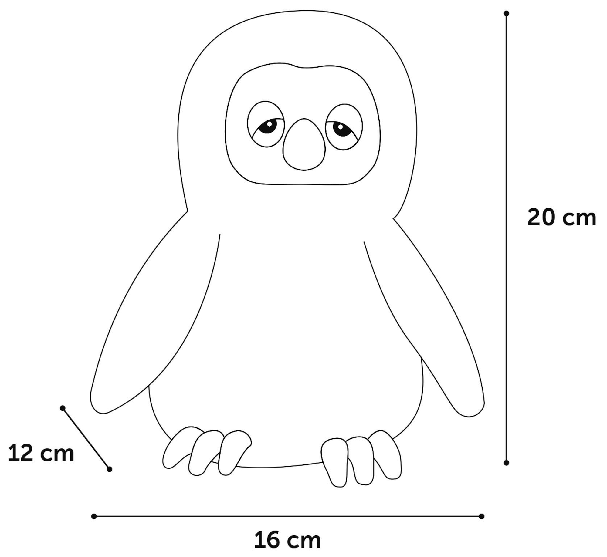 Flamingo Toy Lorio Owl Purple