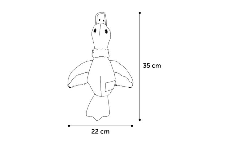 Flamingo Toy Natura Delight Duck Mix