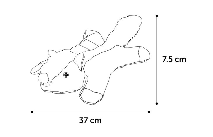 Flamingo Toy Natura Delight Fox Mix