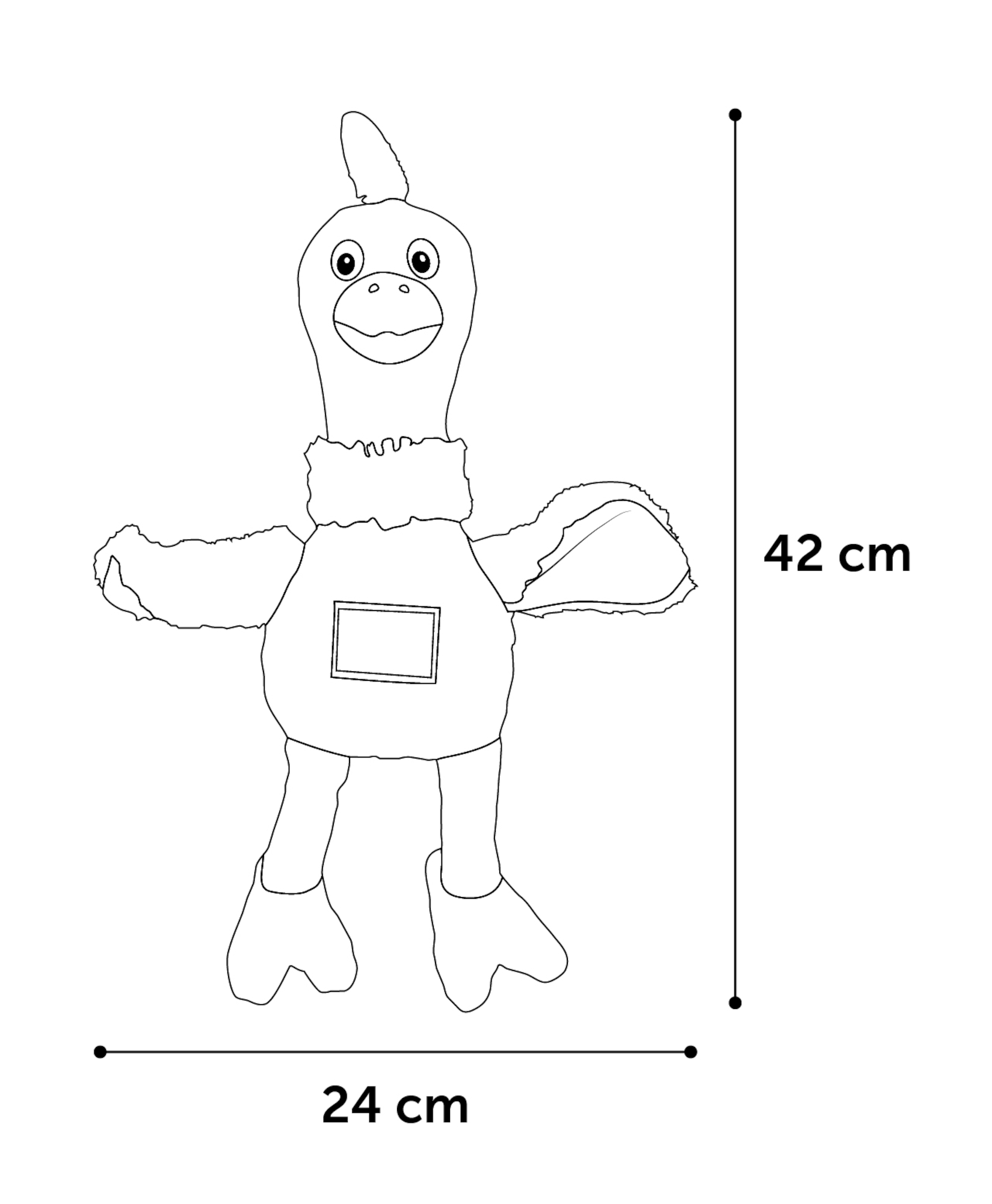 Flamingo Toy Natura Delight Chicken Mix