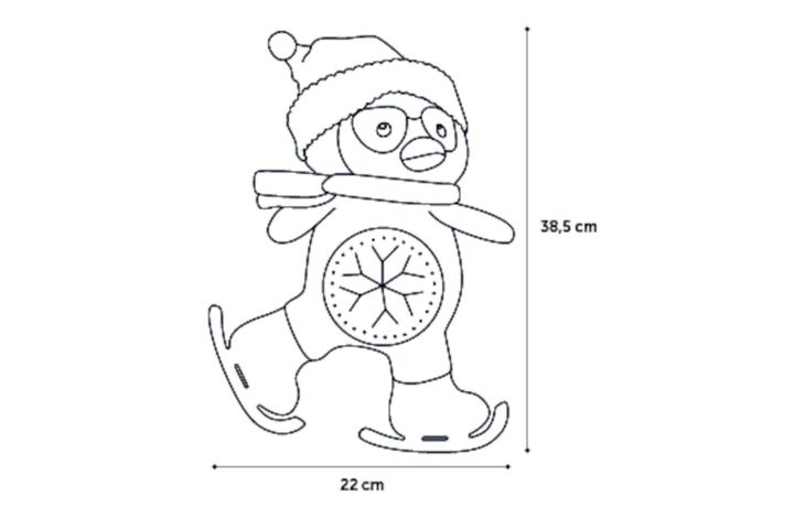 Flamingo Natale Giocattolo Marvy Multi 