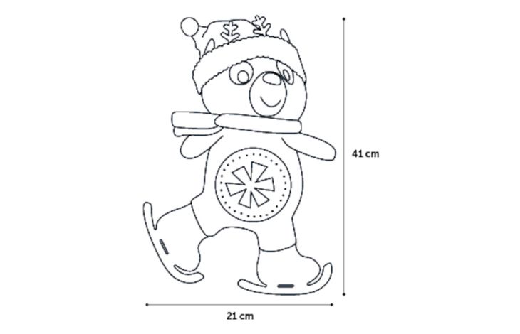 Flamingo Natale Giocattolo Marvy Multi 