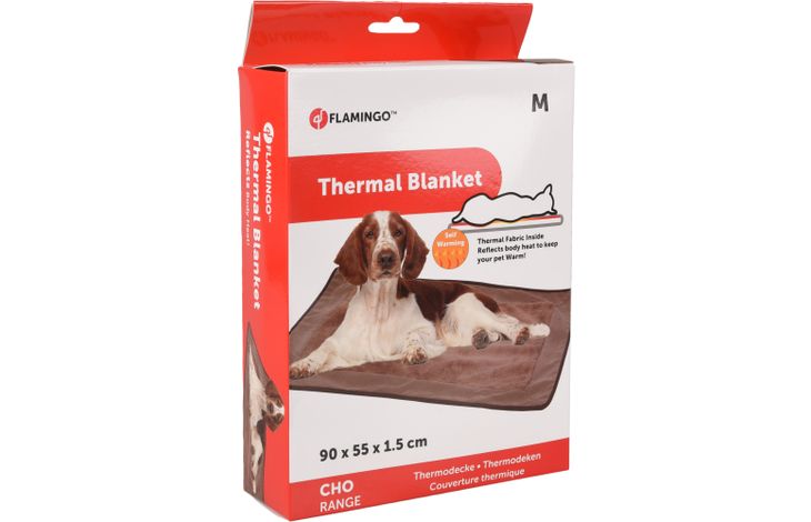 Flamingo Blanket Cho Rectangle Light brown
