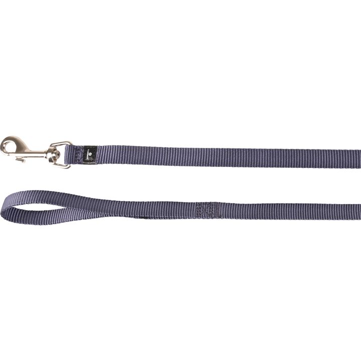 Flamingo Guinzaglio Educativo Ziggi Azzurro Scuro &ndash; 250 Cm X 25 Mm, 3 Modalit&agrave; Di Utilizzo