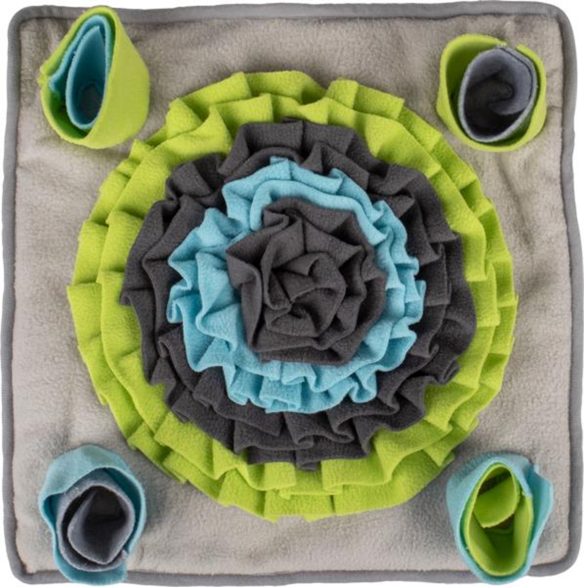 Flamingo Sniffing carpet Joya  Grey & Blue & Red & White