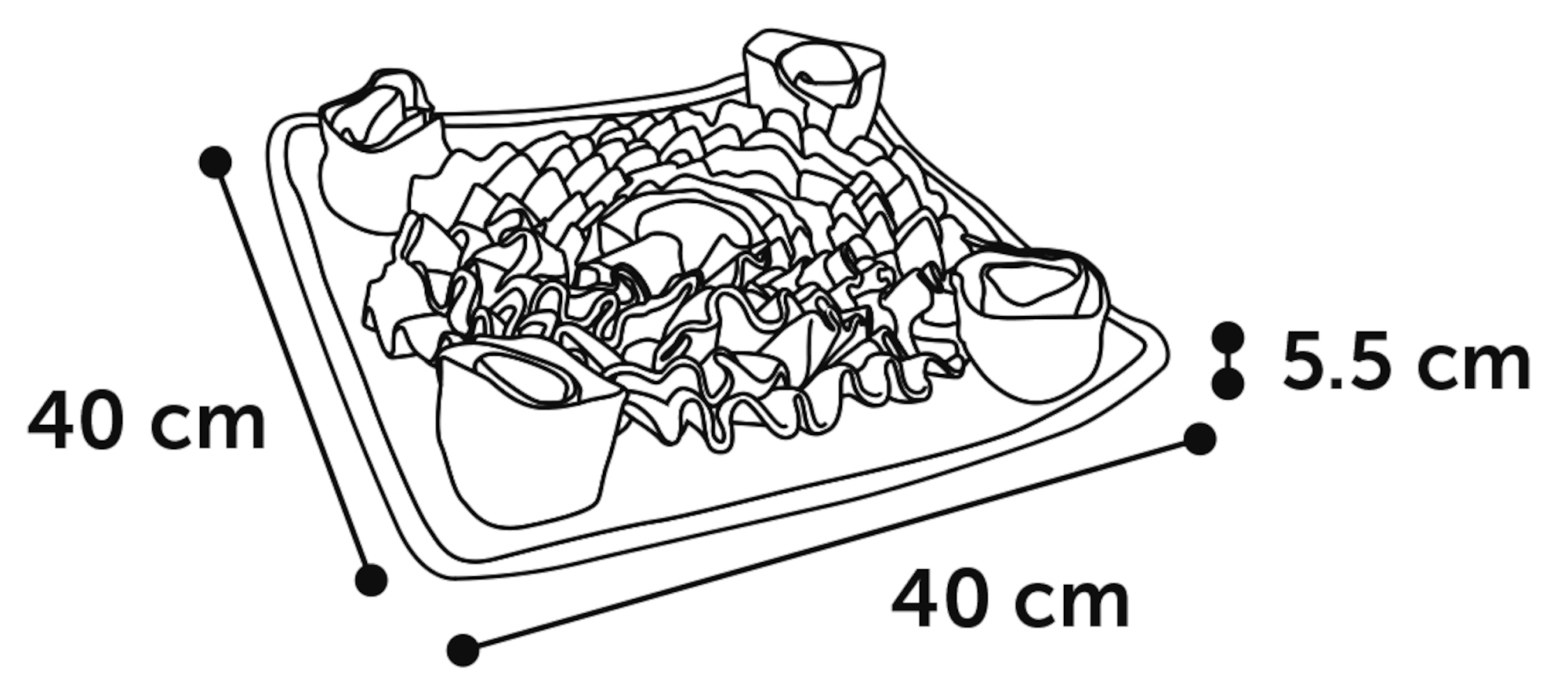 Flamingo Sniffing carpet Joya  Grey & Blue & Red & White