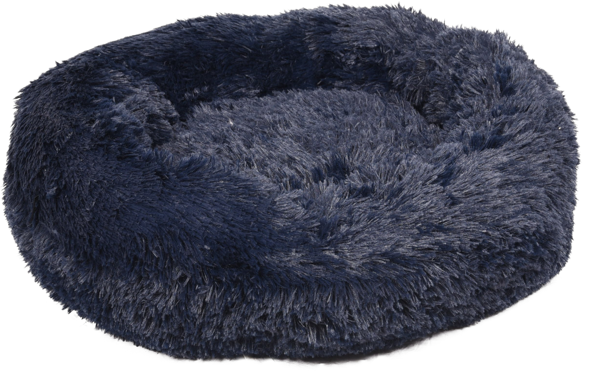 Flamingo Mand Krems Rond Donkerblauw