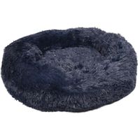 Flamingo Mand Krems Rond Donkerblauw