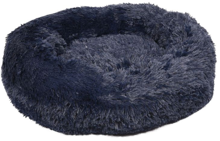 Flamingo Mand Krems Rond Donkerblauw